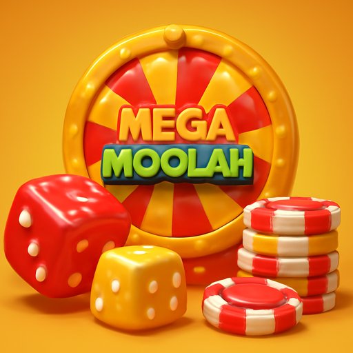 wira99 Mega Moolah jackpot wheel display